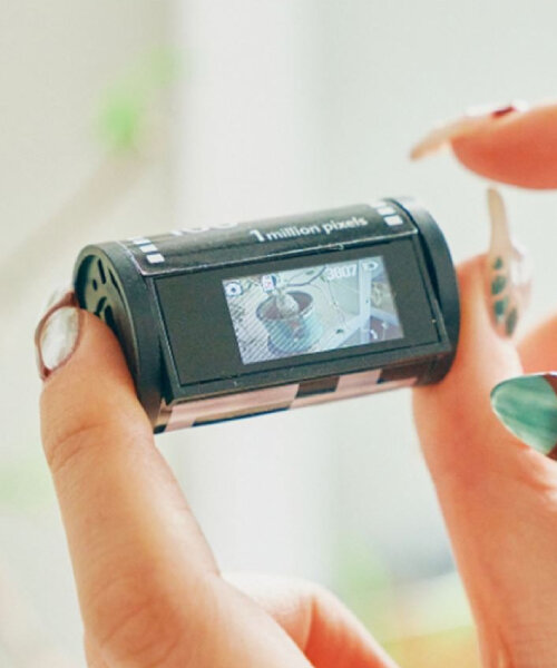 Vintage filmes tekercs: Miniatűr, működő digitális fényképező!