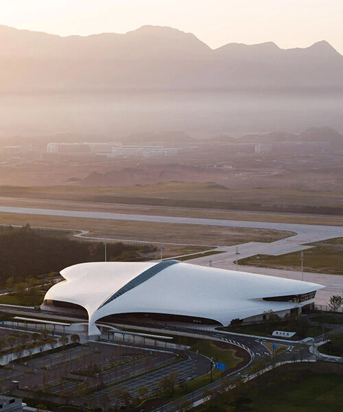 Képek: MAD befejezte a lishui repteret Kínában, madárformájú tetővel!