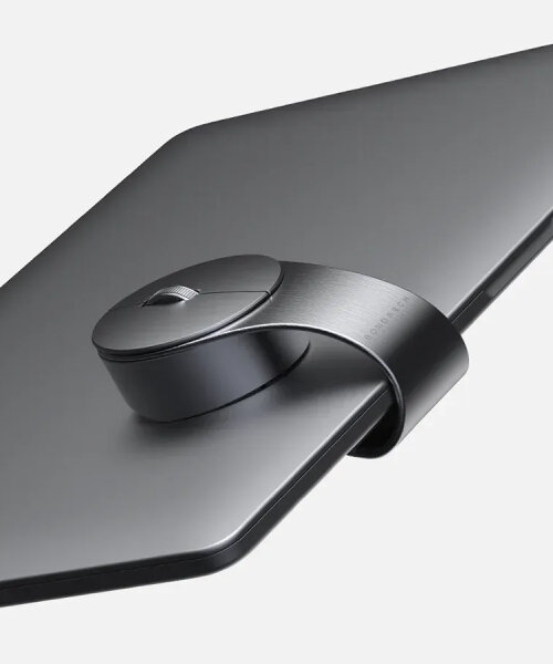 Vezeték nélküli klipszes egér: fémfarok laptopokhoz!