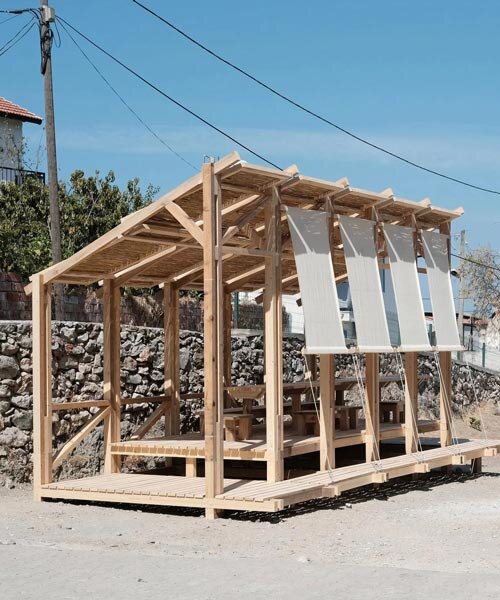 Fából készült menedékből közösségi pavilon: újraértelmezés Törökországban!