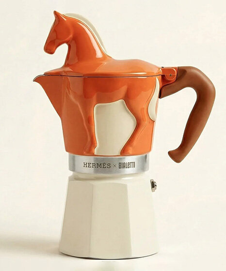 Bialetti moka kávéfőző Hermès stílusban: nézd meg!
