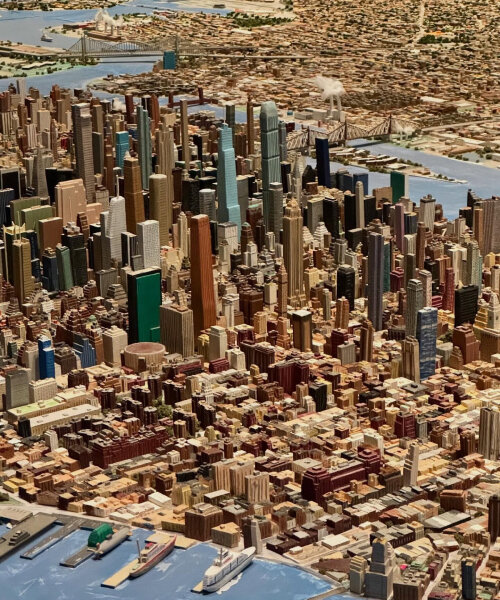 Kézzel készült New York miniatűr modell: utcák és épületek!