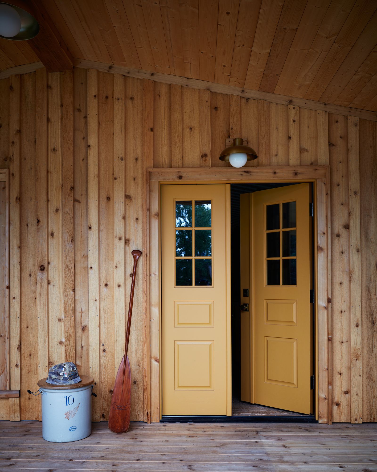 Skandináv színek és vintage varázs egy menedékben!