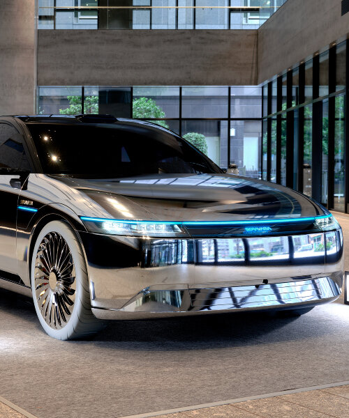 Fényvisszaverő lámpák és moiré minták AFEELA autókon!