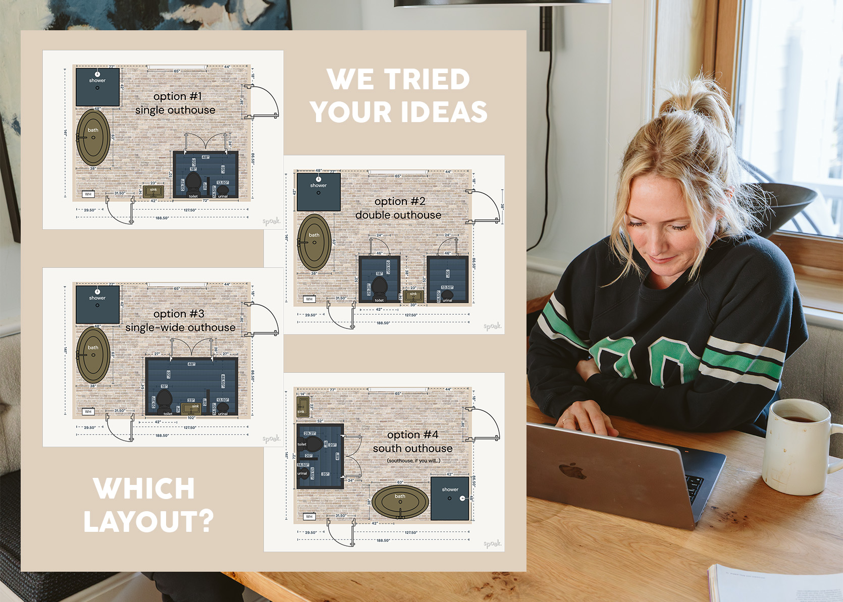 Vendégház fürdőszoba tervezés: Szavazz a kedvencedre!