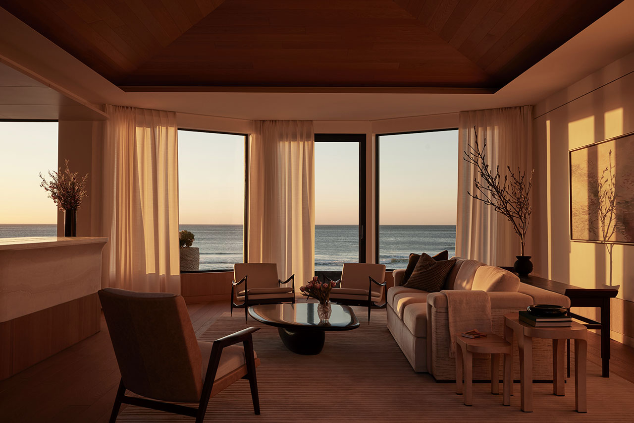 La Jolla tengerparti otthona: Kézművesség és mértékletesség