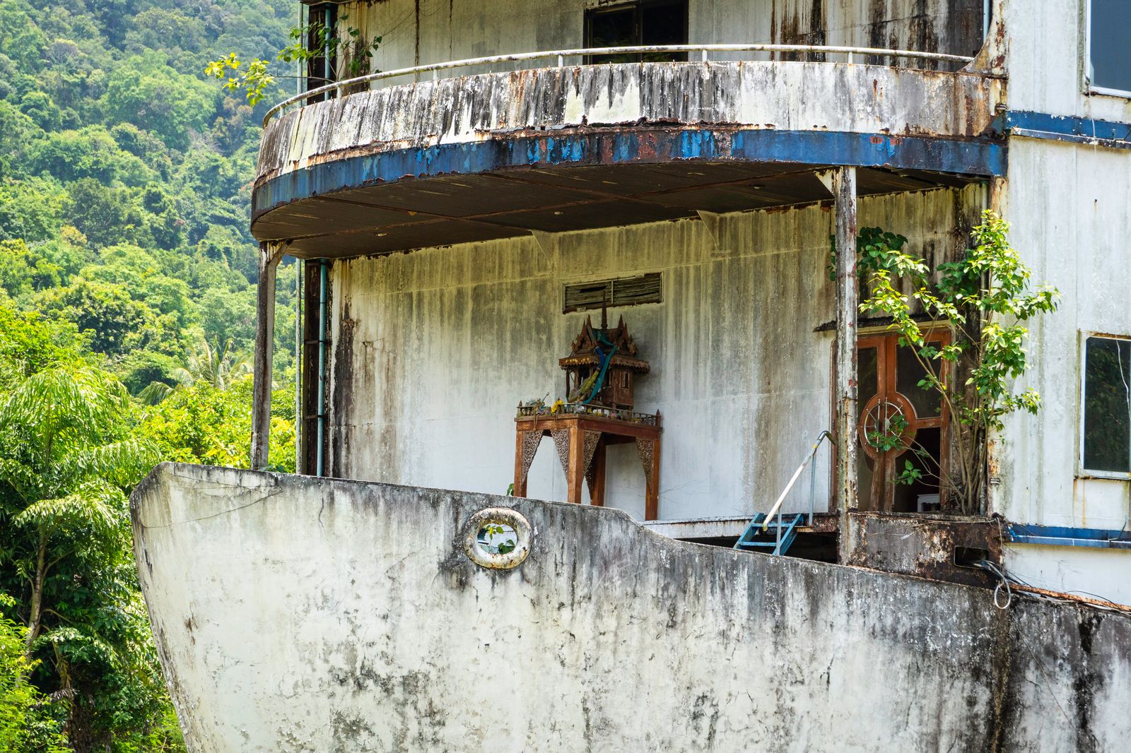 Galaxis: Thaiföld elhagyott lebegő szállodája, a 