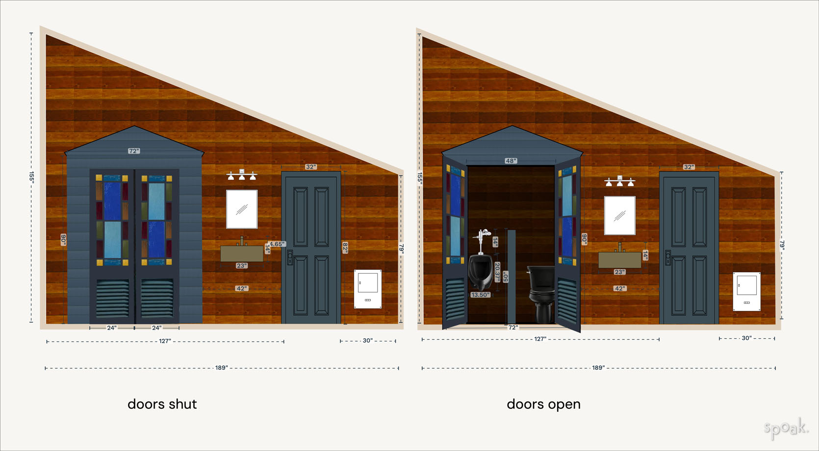 Vendégház fürdőszoba tervezés: Szavazz a kedvencedre!