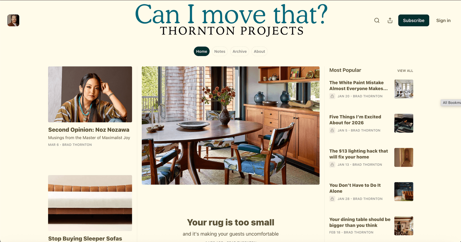 Belsőépítészeti Substack? Fedezd fel az előnyeit!