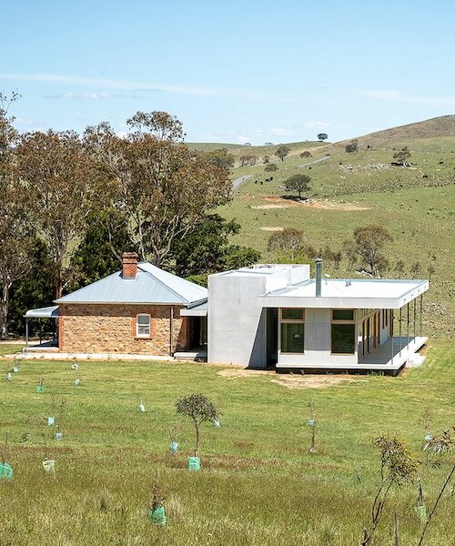 Acélpavilon bővíti a történelmi farmházat Ausztráliában!