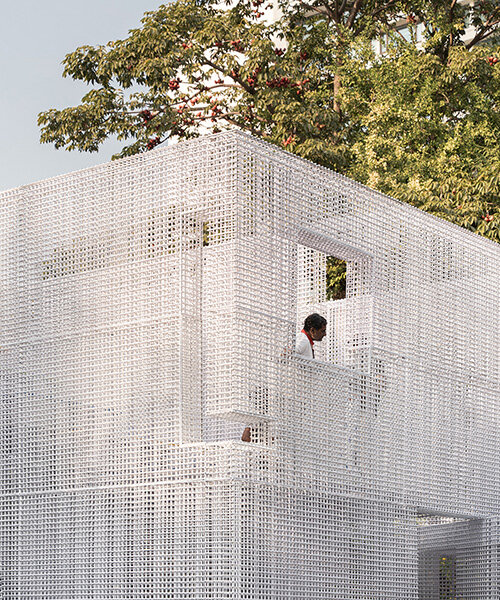 Abin Design: Éteri rács a mumbai 'Unscripted Pavilion'-ban!