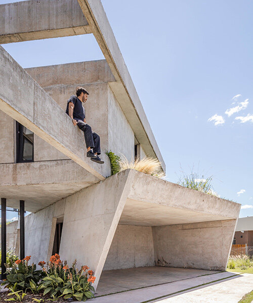 Grizzo Studio: A Casa Lomadas hajtogatott beton csodája Argentínában!