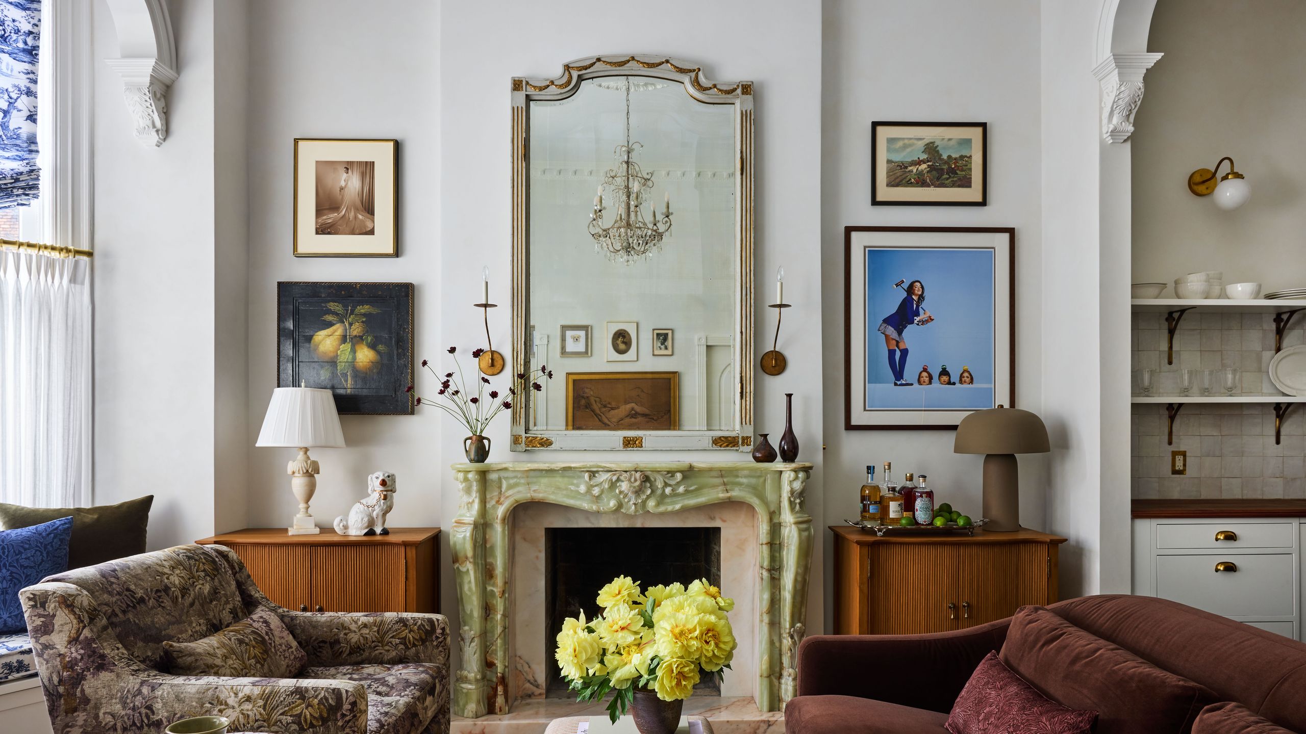 Bárrett Wilbert Weed: Brooklyn Heights-i lakása viktoriánus babaház!