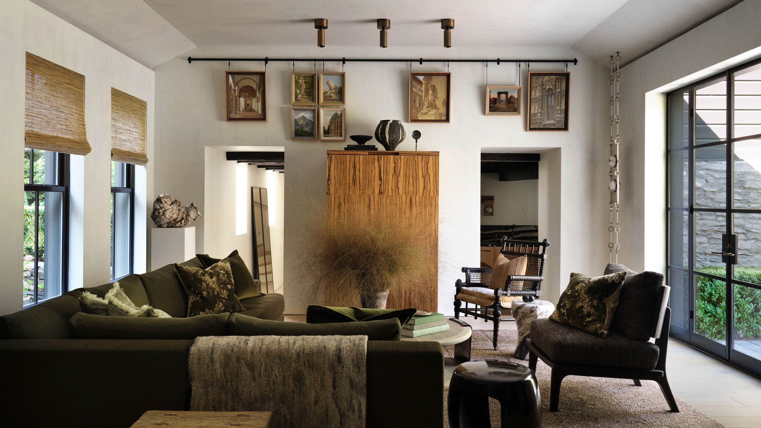 Gyönyörű tárgyakkal él Matthew Fisher upstate New York-i otthona