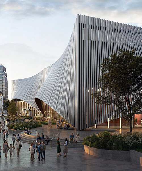 Tennessee Művészeti Központ: Bjarke Ingels lélegző alumínium homlokzata!