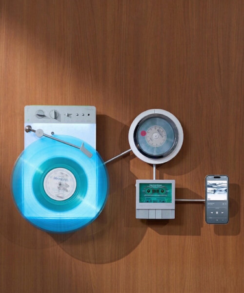 Fali vinyl lejátszó: CD és kazetta egyesítve a hármashoz!