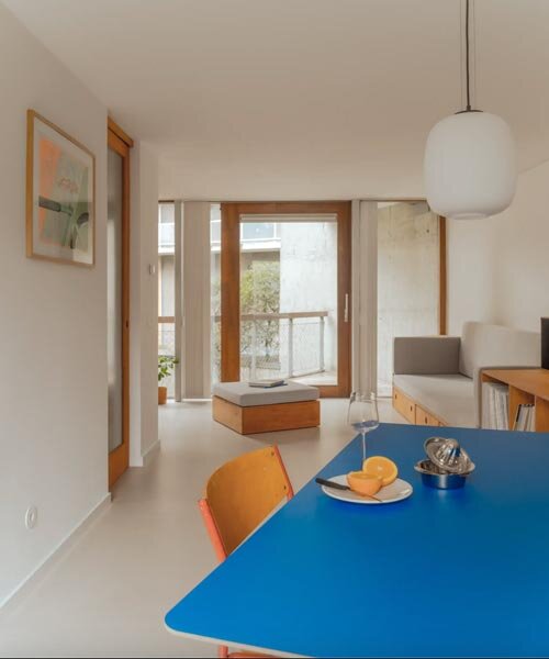 Szaniterekből álom: Geometrikus lakás Amszterdamban!