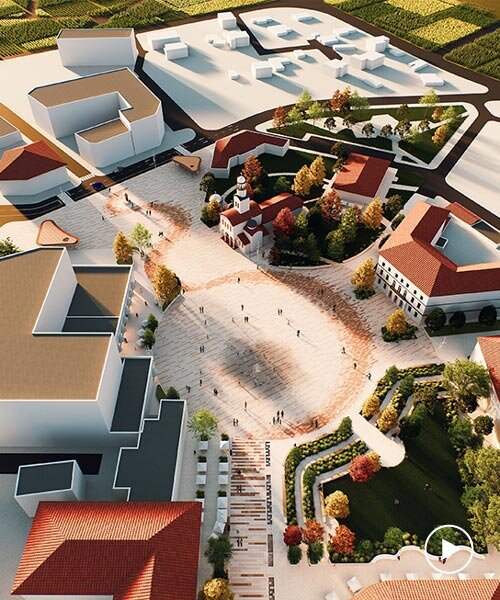 Terrazzo burkolat és beton ülőhelyek újraformálják a városközpontot Bulgáriában!