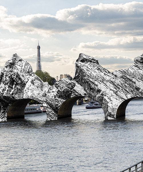 JR kőhatású barlangot alakít ki a Pont Neuf-nál!