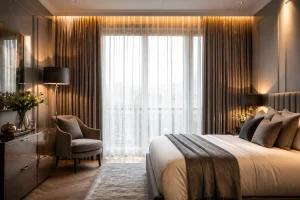 Függöny rétegezés: hotelhangulat otthon